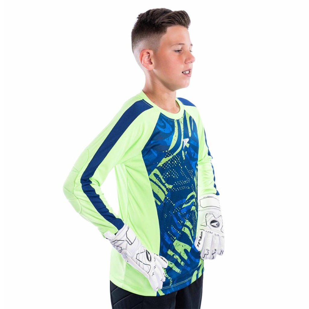 Imagem 2 do produto Camisa de Goleiro Poker Defender Manga Longa Infantil
