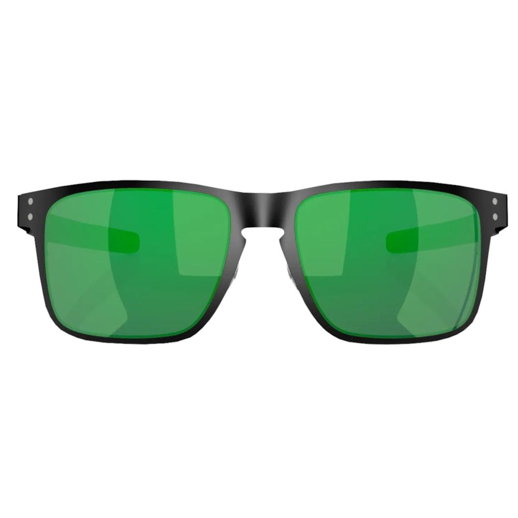 Imagem 2 do produto Óculos de Sol Oakley Holbrook Metal Matte Black Jade Iridium
