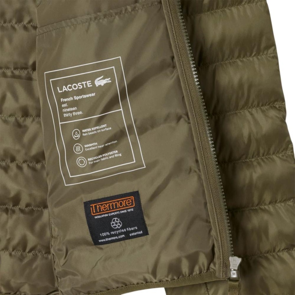 Imagem 4 do produto Jaqueta Lacoste Bufante Khaki Masculina
