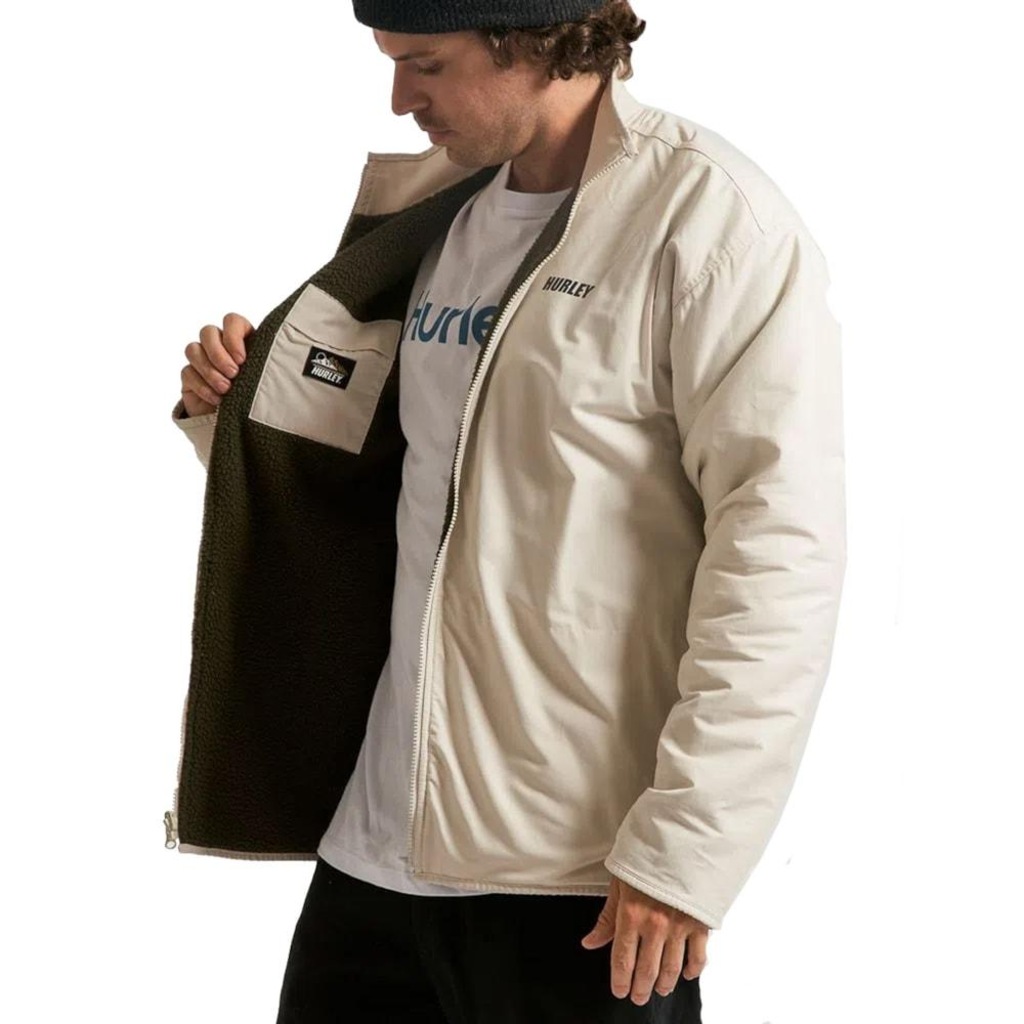 Imagem 3 do produto Jaqueta Hurley Dupla Face Boulder Burrit Masculina