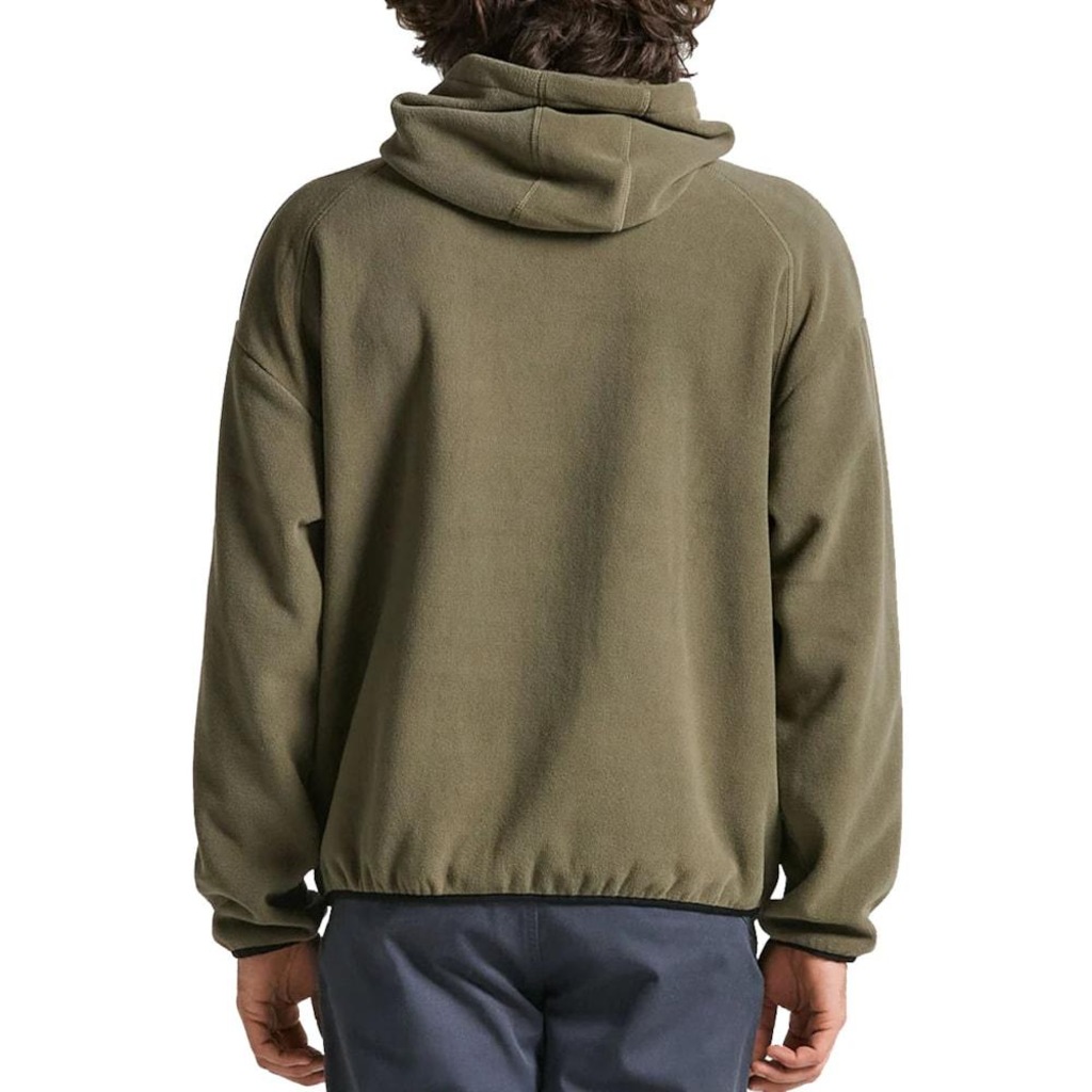 Imagem 4 do produto Blusão de Moletom Canguru Volcom Fleece Nomaa Wintermoss Masculino