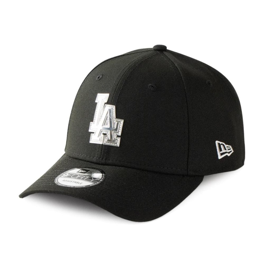 Boné New Era MLB 9Forty Los Angeles Dodgers Liquid Metal
