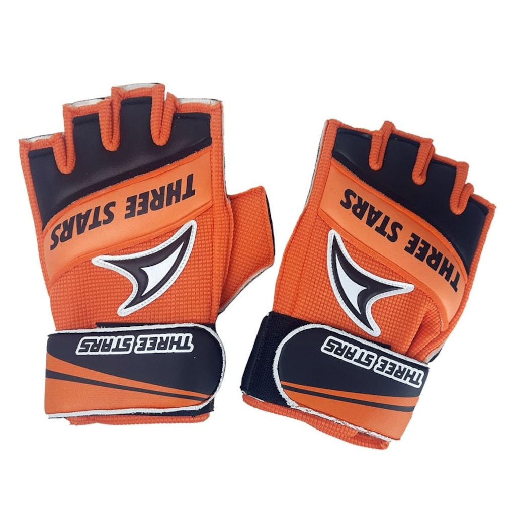 Luva de Goleiro Futsal Three Stars Action Unissex