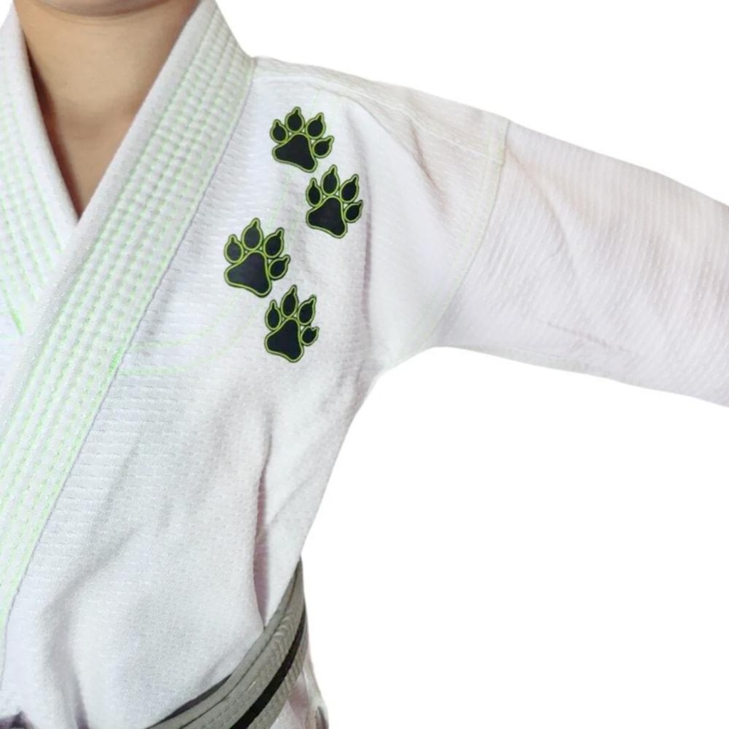 Imagem 3 do produto Kimono Jiu Jitsu Shiroi Wolf Jr Infantil