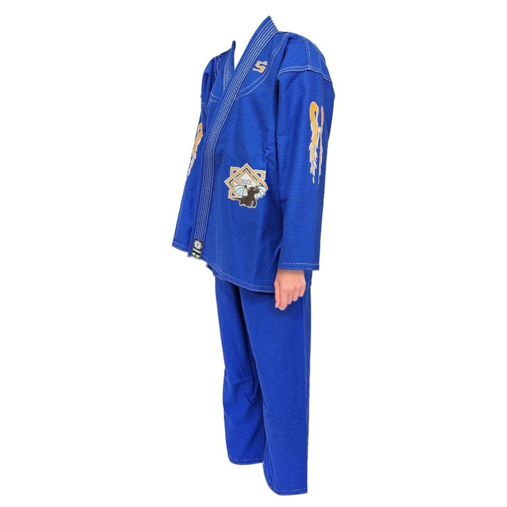 Imagem 2 do produto Kimono Jiu Jitsu Shiroi Drangon Infantill