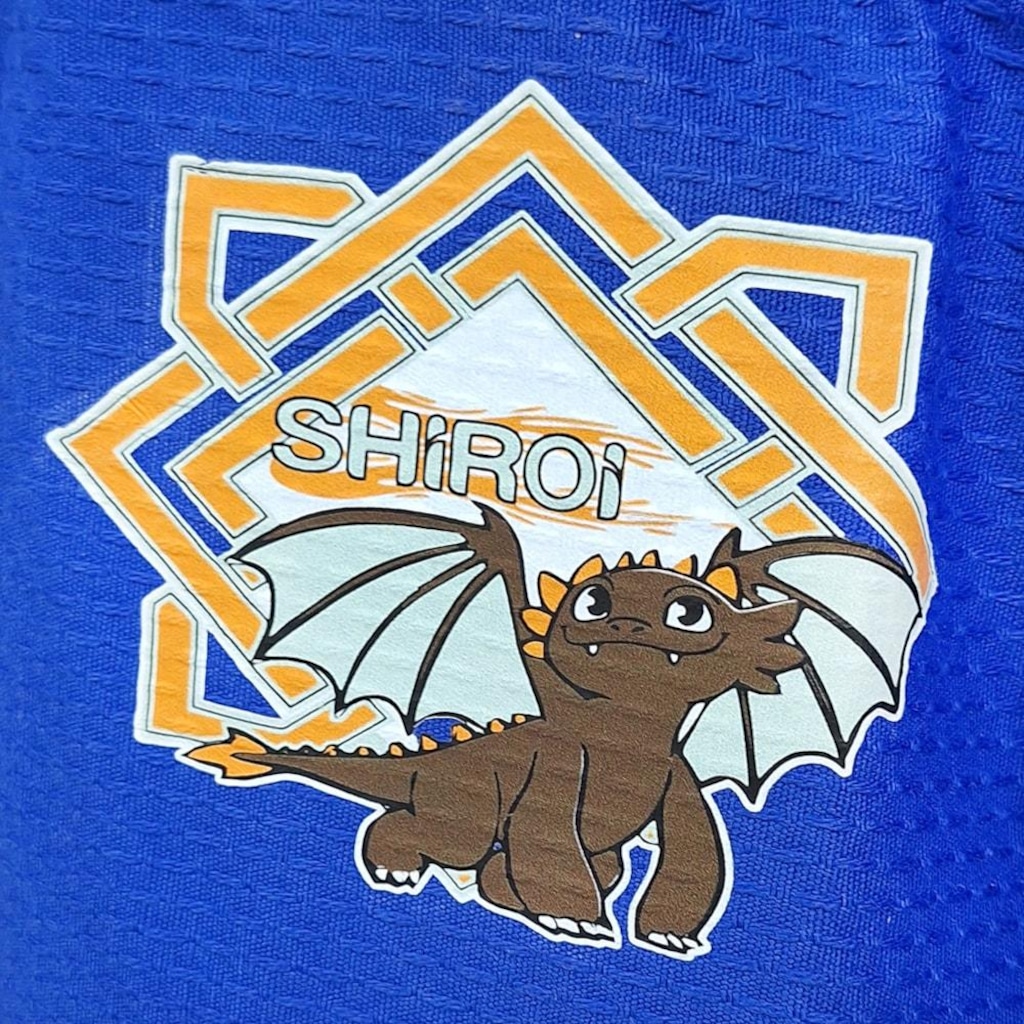 Imagem 5 do produto Kimono Jiu Jitsu Shiroi Drangon Infantill