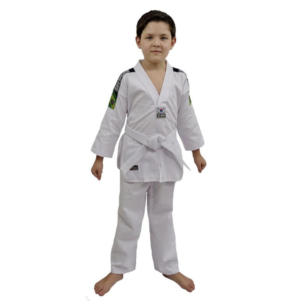 Imagem 5 do produto Kimono Do Bok Taekwondo Shinai Start com Faixa Infantil