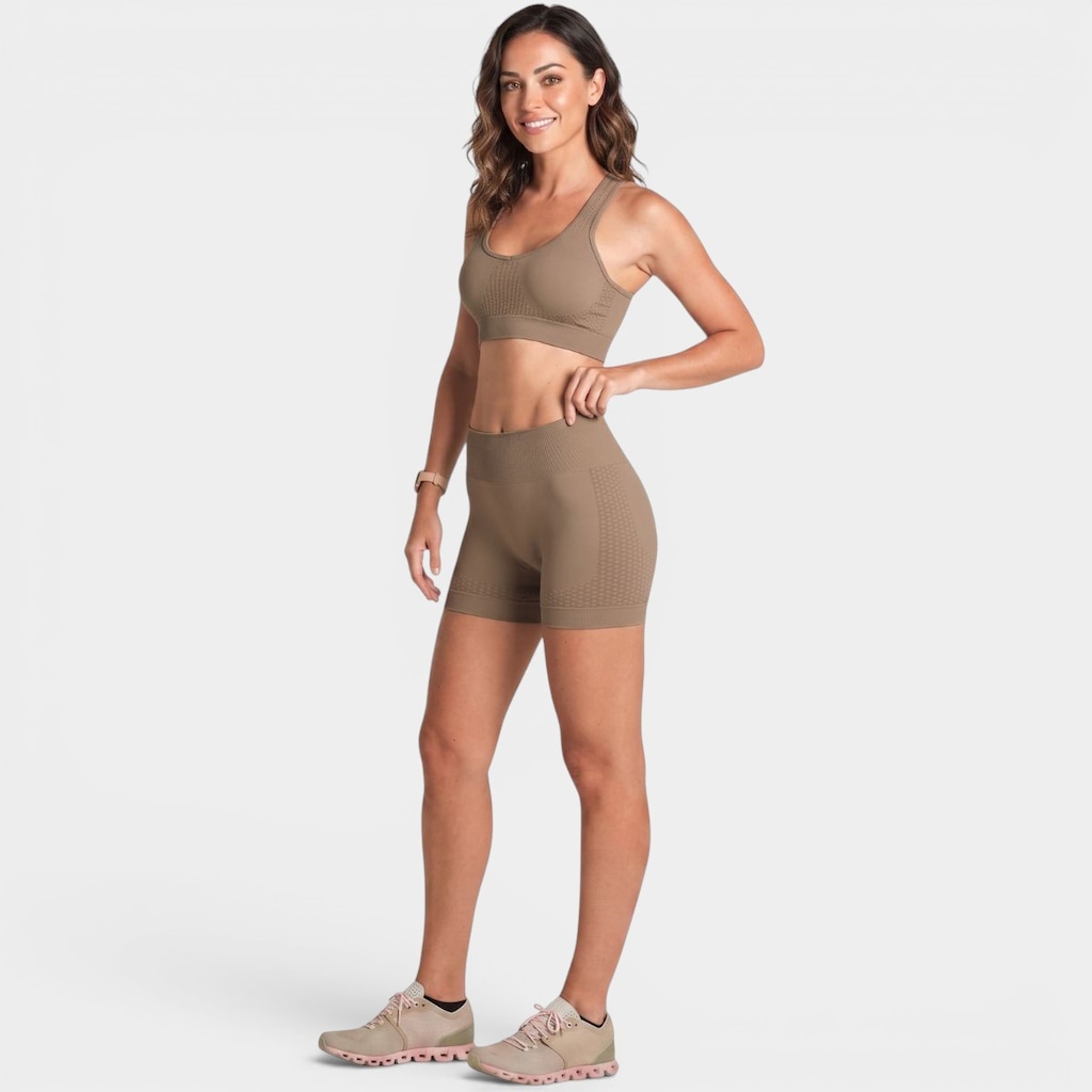 Short Lupo LSport Seamless Ondas-  Feminina