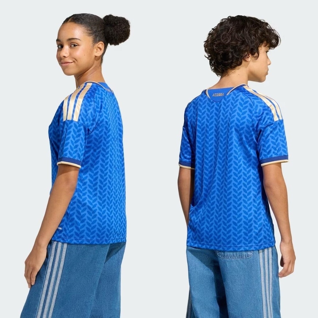 Imagem 2 do produto Camisa adidas Itália Uniforme 1 2026/2027 - Infantil