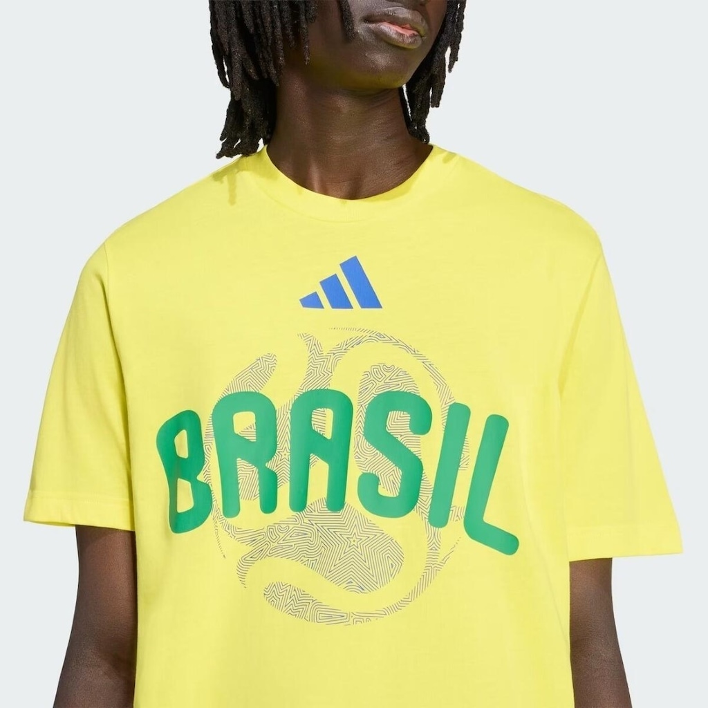 Imagem 3 do produto Camisa do Brasil adidas Brasil - Masculina