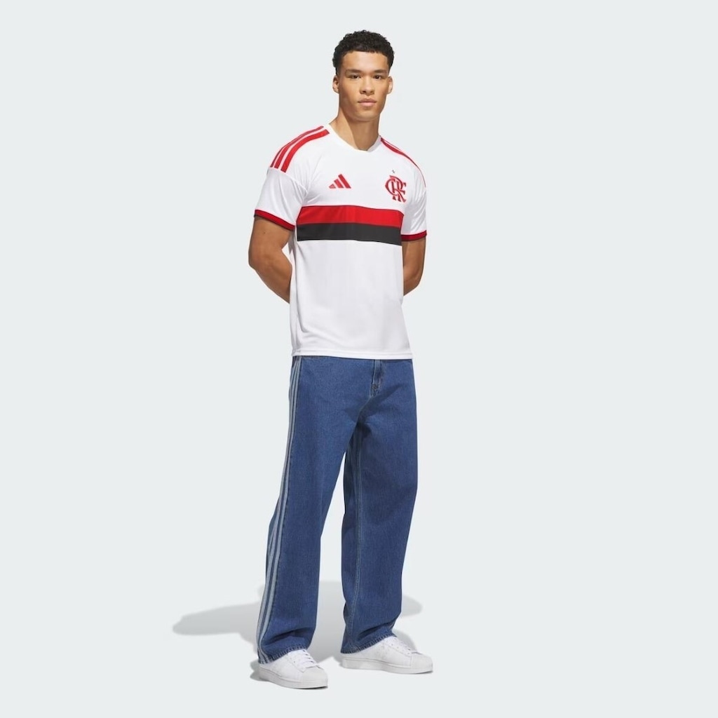 Imagem 5 do produto Camisa do Flamengo adidas Uniforme 2- Masculina