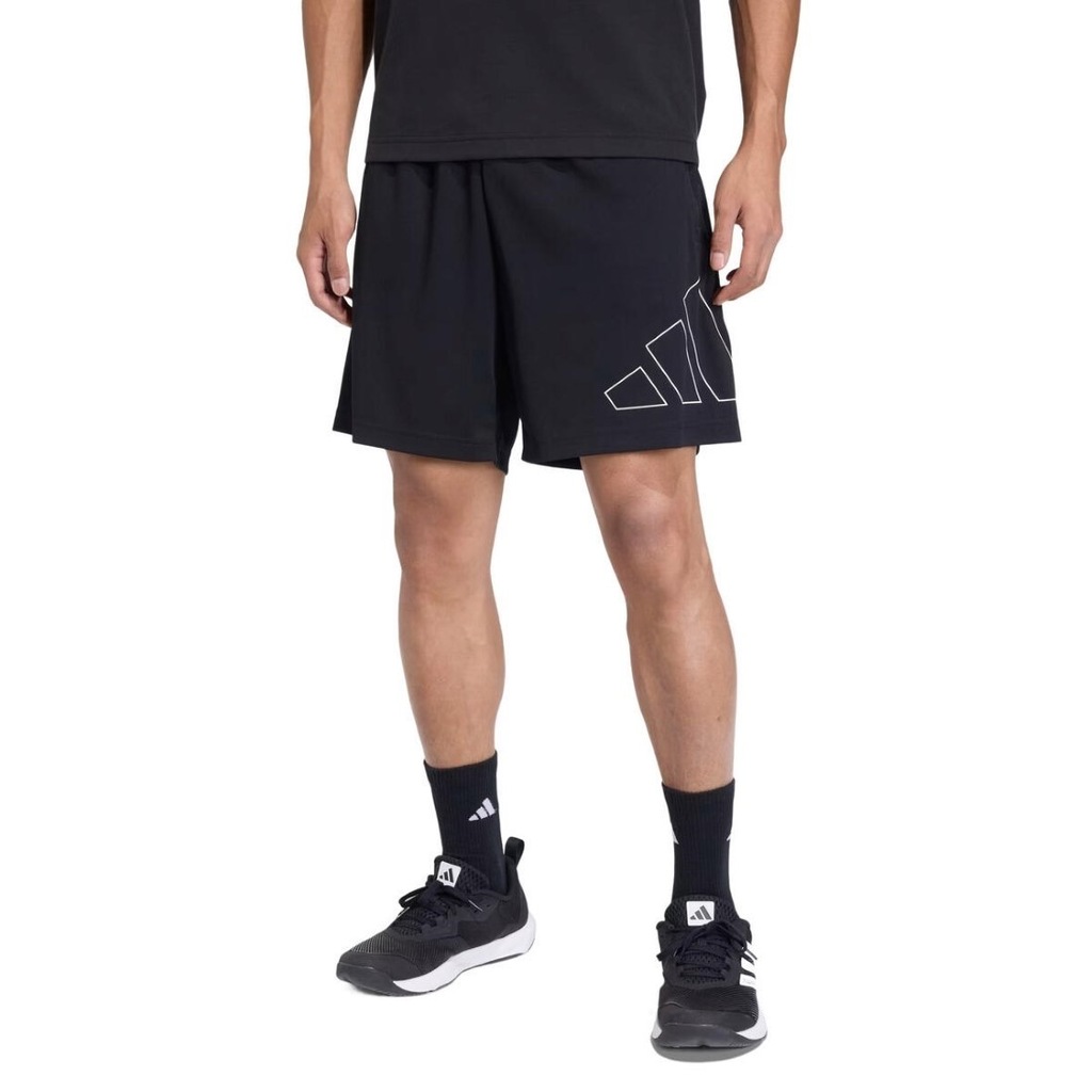 Imagem 1 do produto Short adidas Piquet Logotipo Grande Workout Essentials Base - Masculina