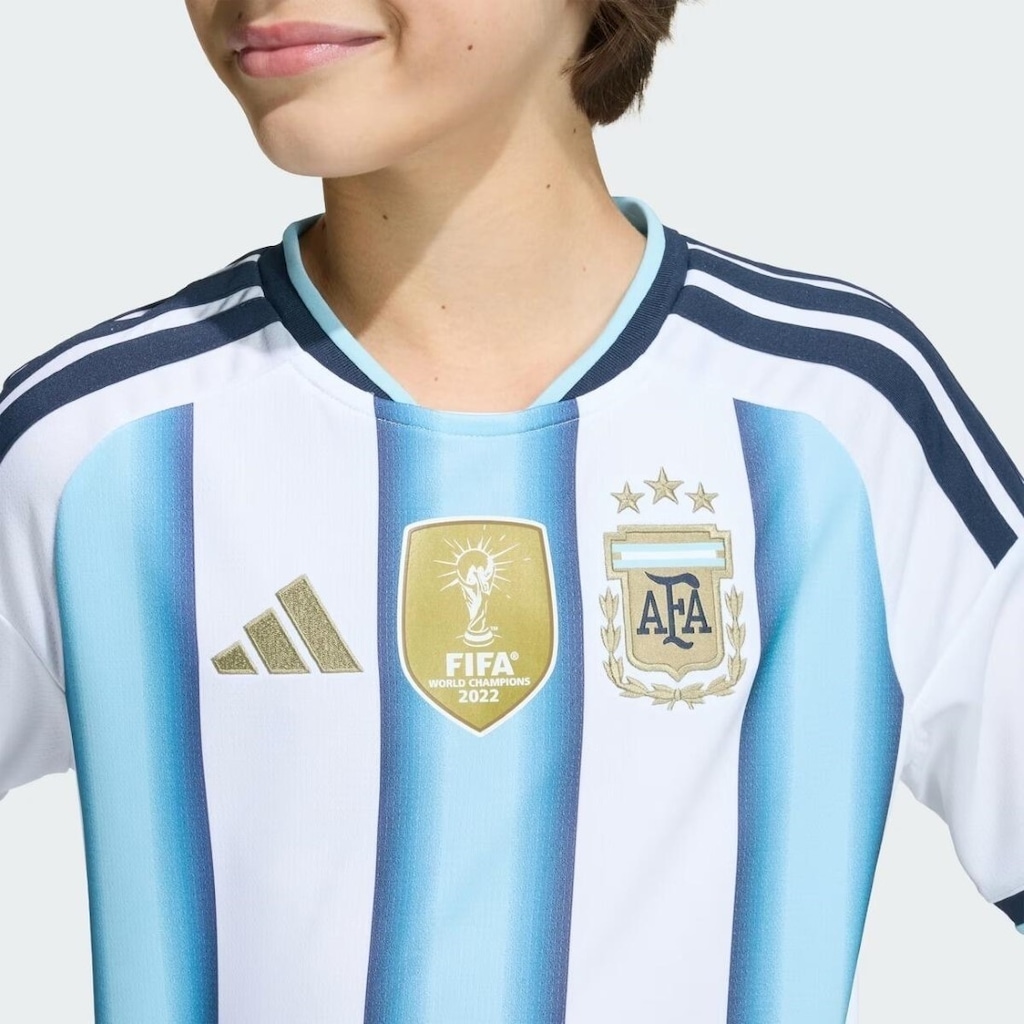 Imagem 3 do produto Camisa Argentina adidas Uniforme 1 2026 - Infantil
