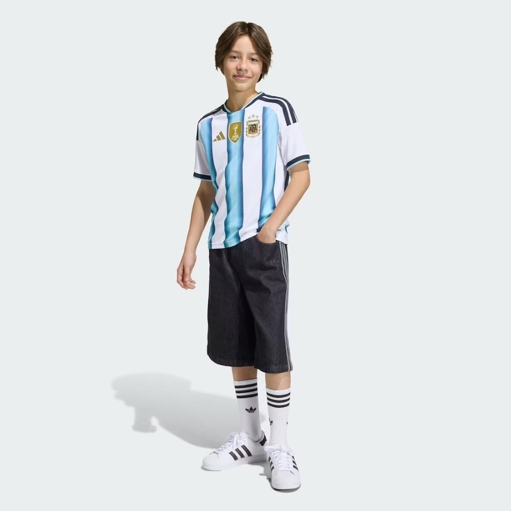 Imagem 5 do produto Camisa Argentina adidas Uniforme 1 2026 - Infantil