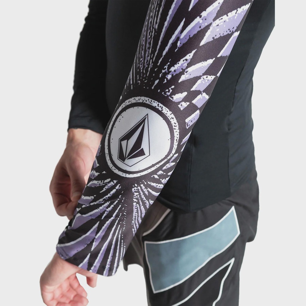 Imagem 3 do produto Camiseta de Lycra Volcom Spiral Stone - Masculina