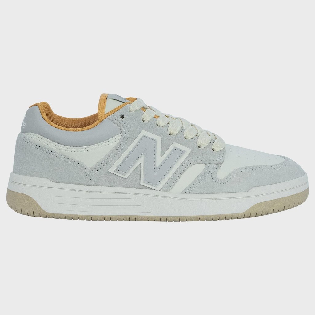 Tênis Unissex New Balance NB 480 Low Brighton Grey Linen