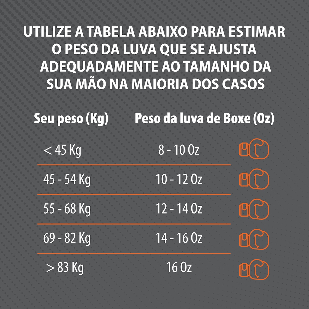 Imagem 4 do produto Kit Luva de Boxe 10OZ Vermelho + Protetor Bucal MMA Luta Vollo