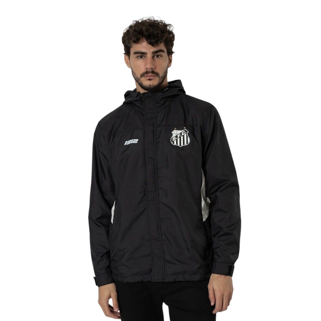 Jaqueta Corta Vento do Santos 1912 Surf Center Masculina