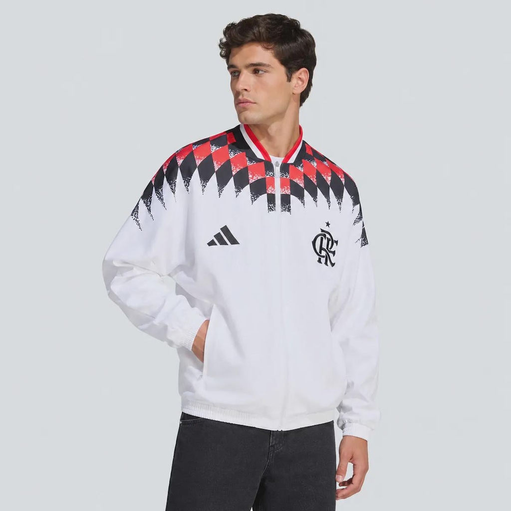 Jaqueta do Flamengo adidas ST Masculina