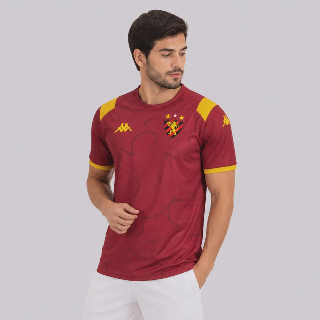 Imagem 3 do produto Camisa do Sport Recife 2026 Treino Kappa Comissão Masculina