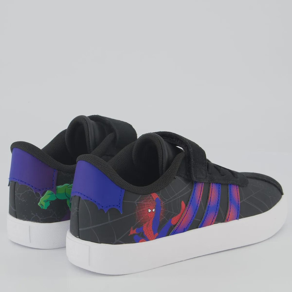 Imagem 3 do produto Tênis Infantil adidas VL Court Spider Man EL