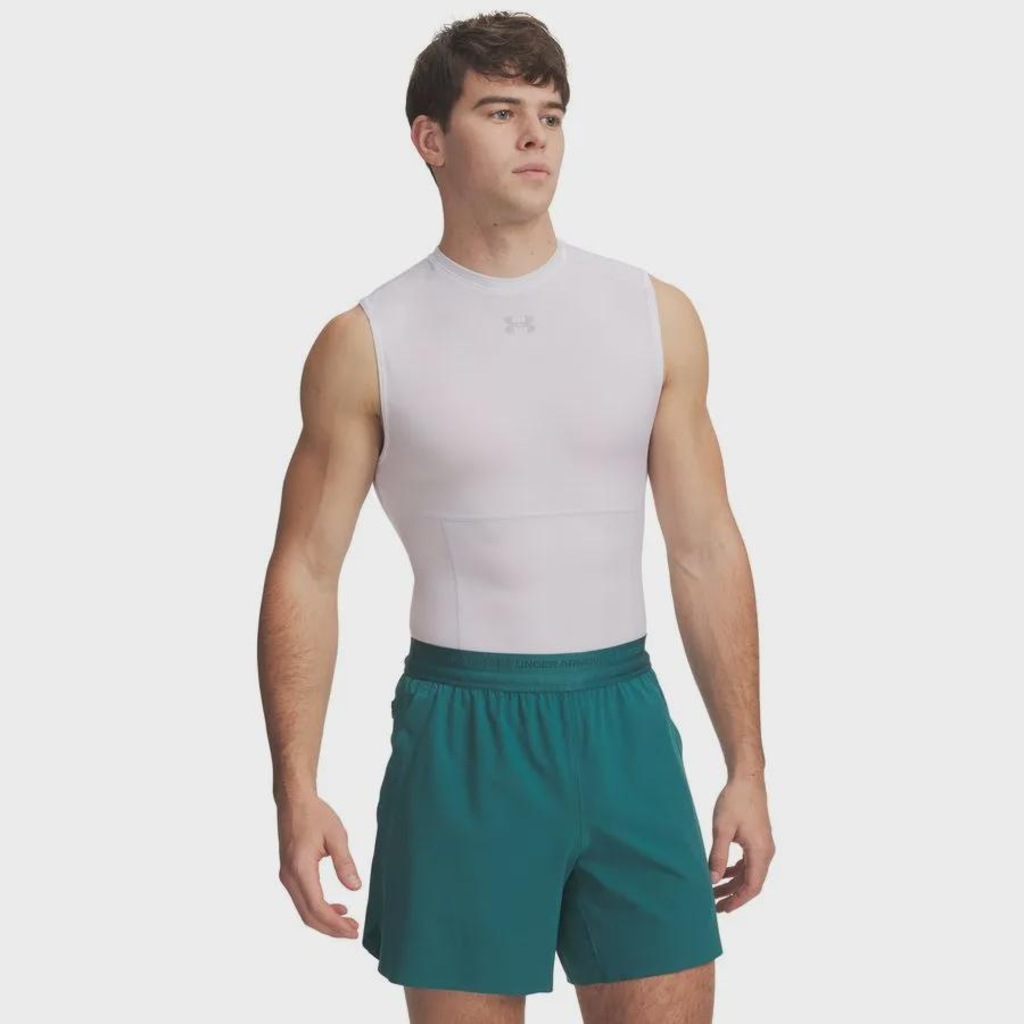Camiseta Regata de Treino Under Armour HeatGear Elite - Masculina