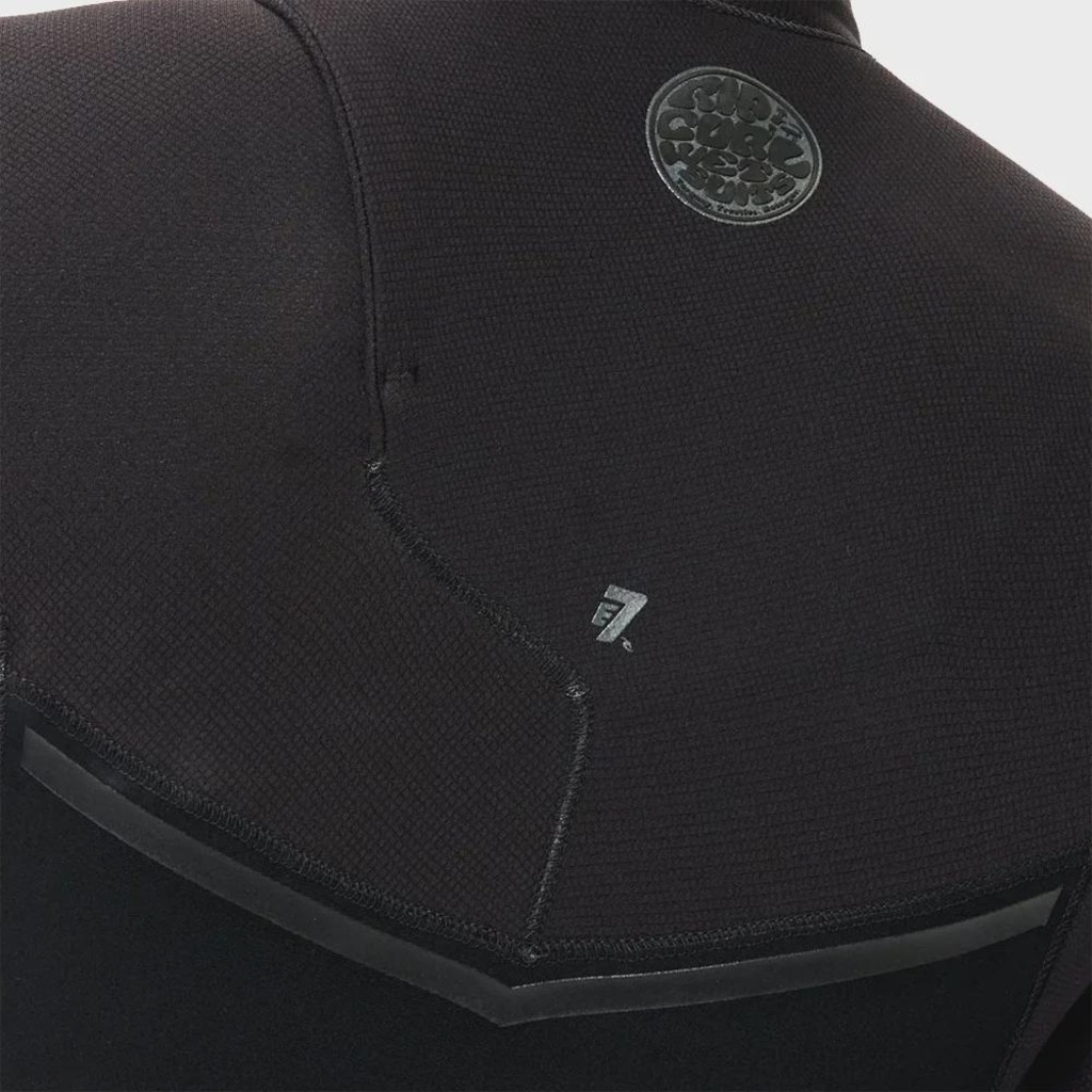 Imagem 4 do produto Long John Rip Curl E-Bomb 3/2mm Chest Zip Black Importado - Masculino
