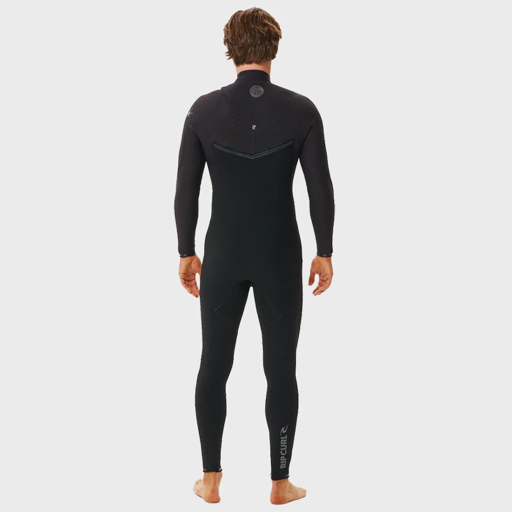 Imagem 5 do produto Long John Rip Curl E-Bomb 3/2mm Chest Zip Black Importado - Masculino