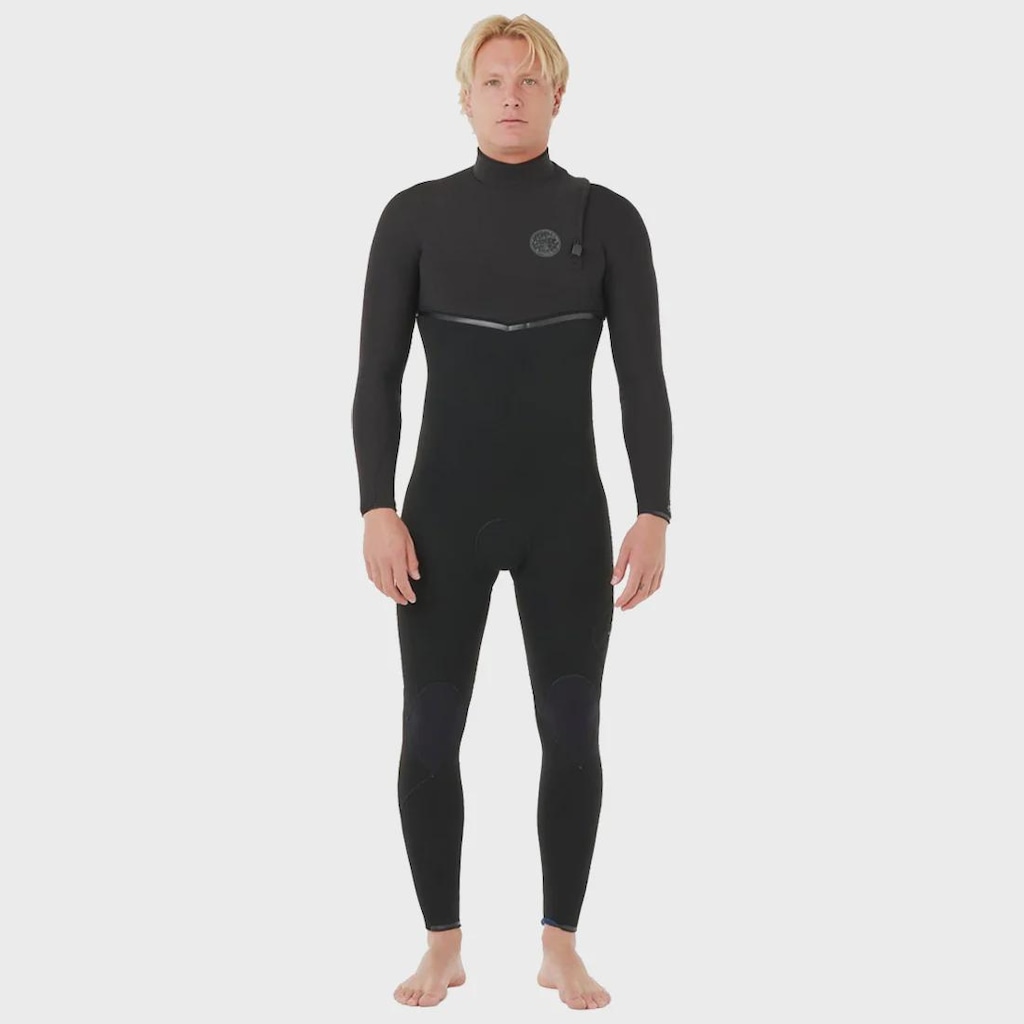 Imagem 2 do produto Long John Rip Curl E-Bomb 3/2mm Zip Free Black Importado - Masculino