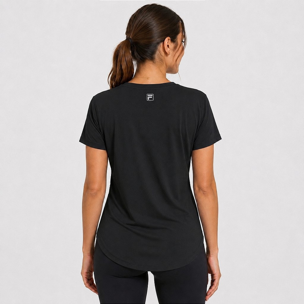 Imagem 2 do produto Camiseta Fila Crepe Flow Feminina