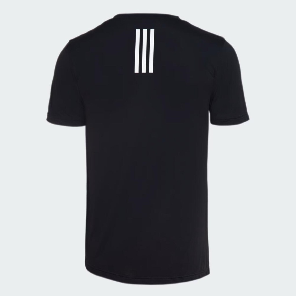 Imagem 2 do produto Camiseta adidas Poliamida Train Essentials 3 Listras Masculina
