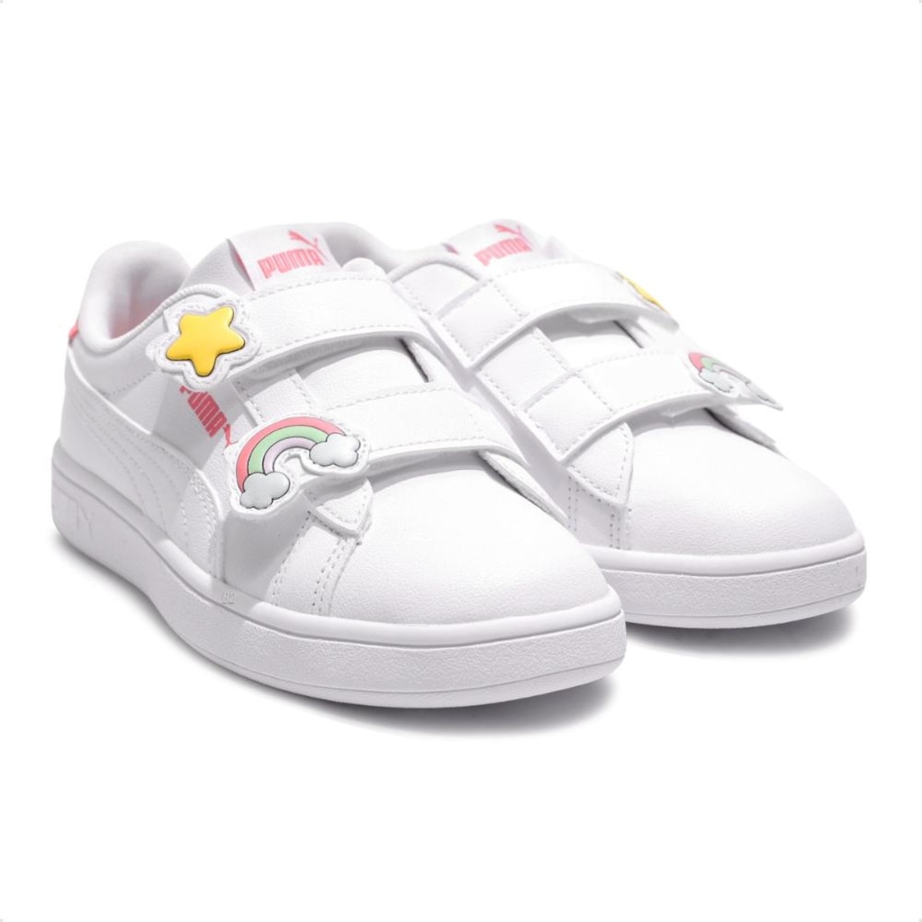 Imagem 3 do produto Tênis Infantil Puma Smash 3.0 Badges V PS