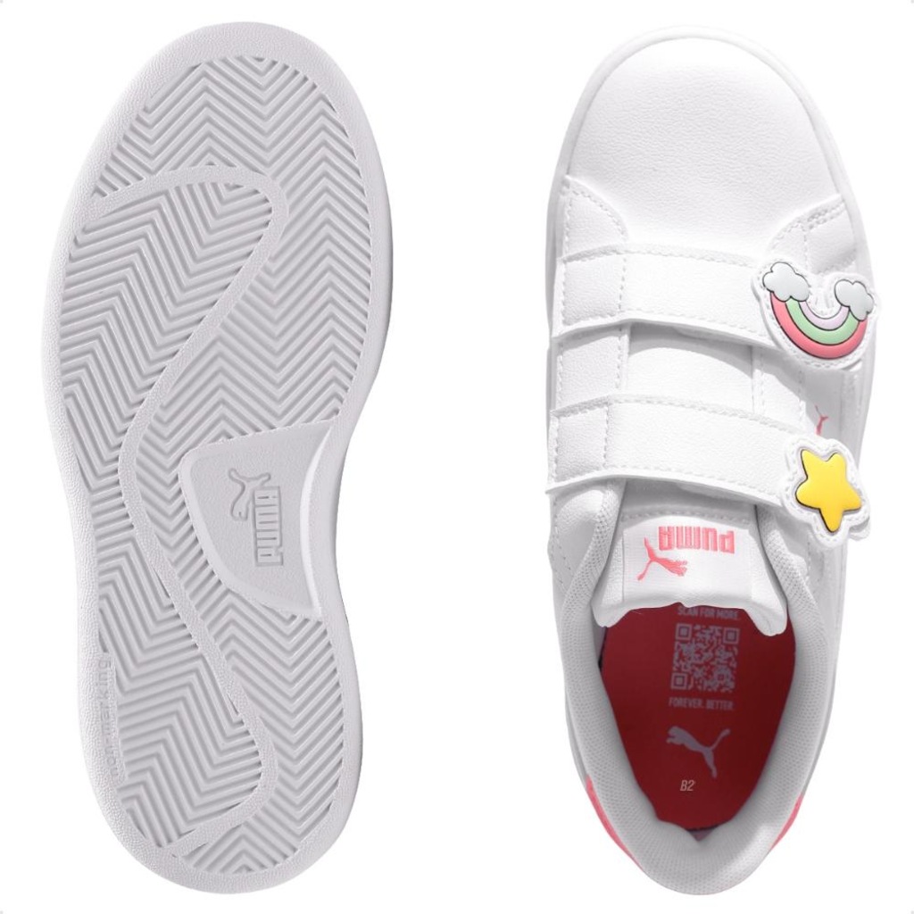 Imagem 5 do produto Tênis Infantil Puma Smash 3.0 Badges V PS
