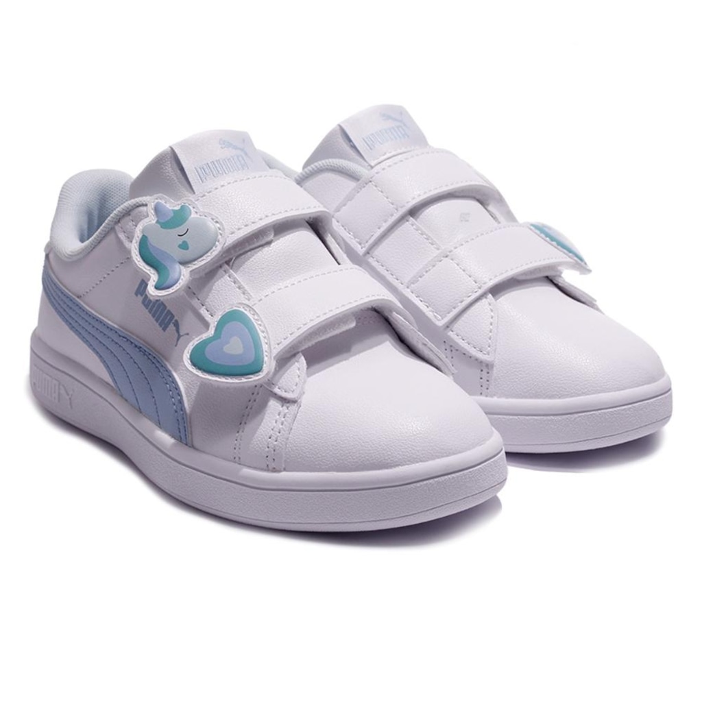 Imagem 3 do produto Tênis Infantil Puma Smash 3.0 Badges V PS