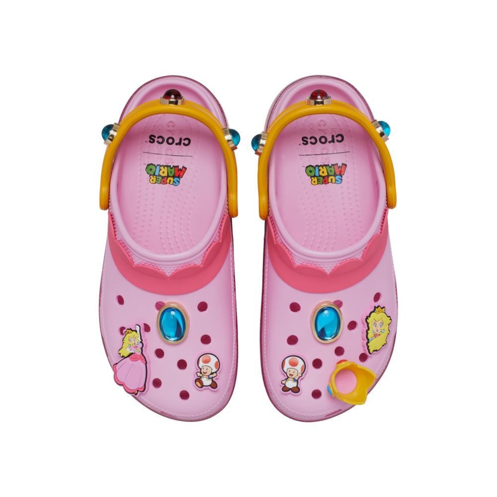 Imagem 5 do produto Sandália Unissex Crocs Princess Peach Classic Platform Clog Multi