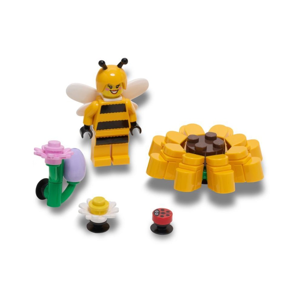 Imagem 2 do produto Jibbitz™ Crocs Lego Botanicals Pack com 5 Peças