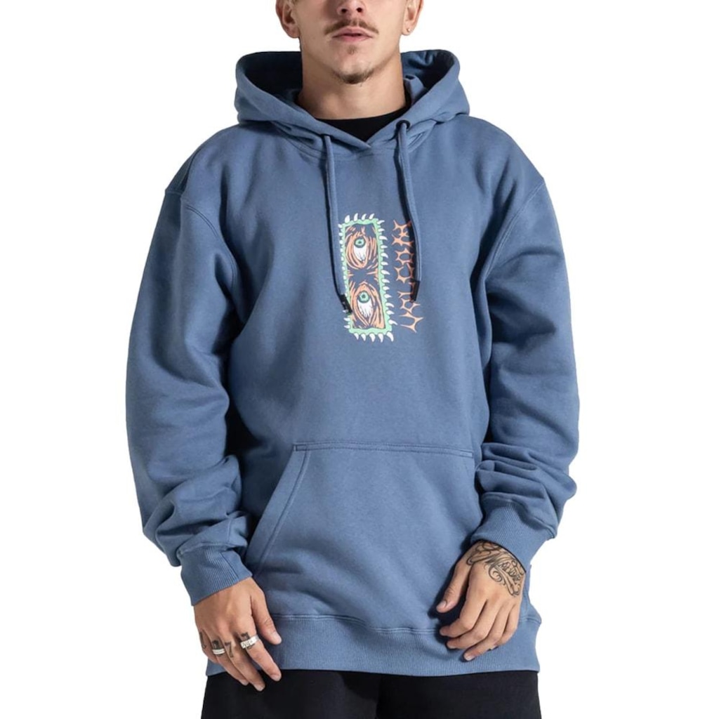 Blusão de Moletom Canguru Volcom Noder Masculino