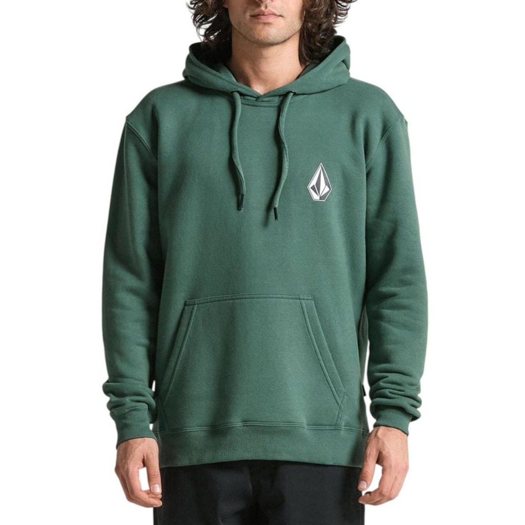 Blusão de Moletom Canguru Volcom  Iconic Stone Masculino