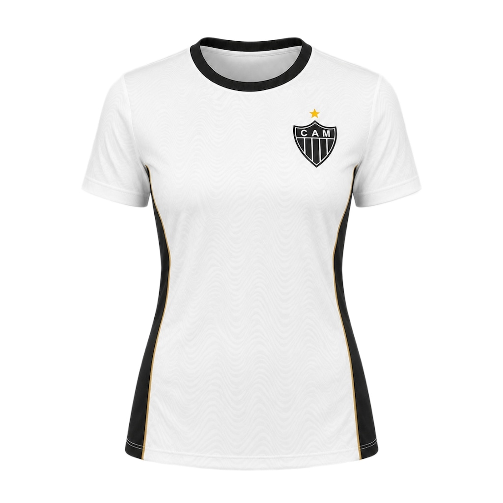 Camisa do Atlético Mineiro Vingador Gold Wave Braziline - Feminina