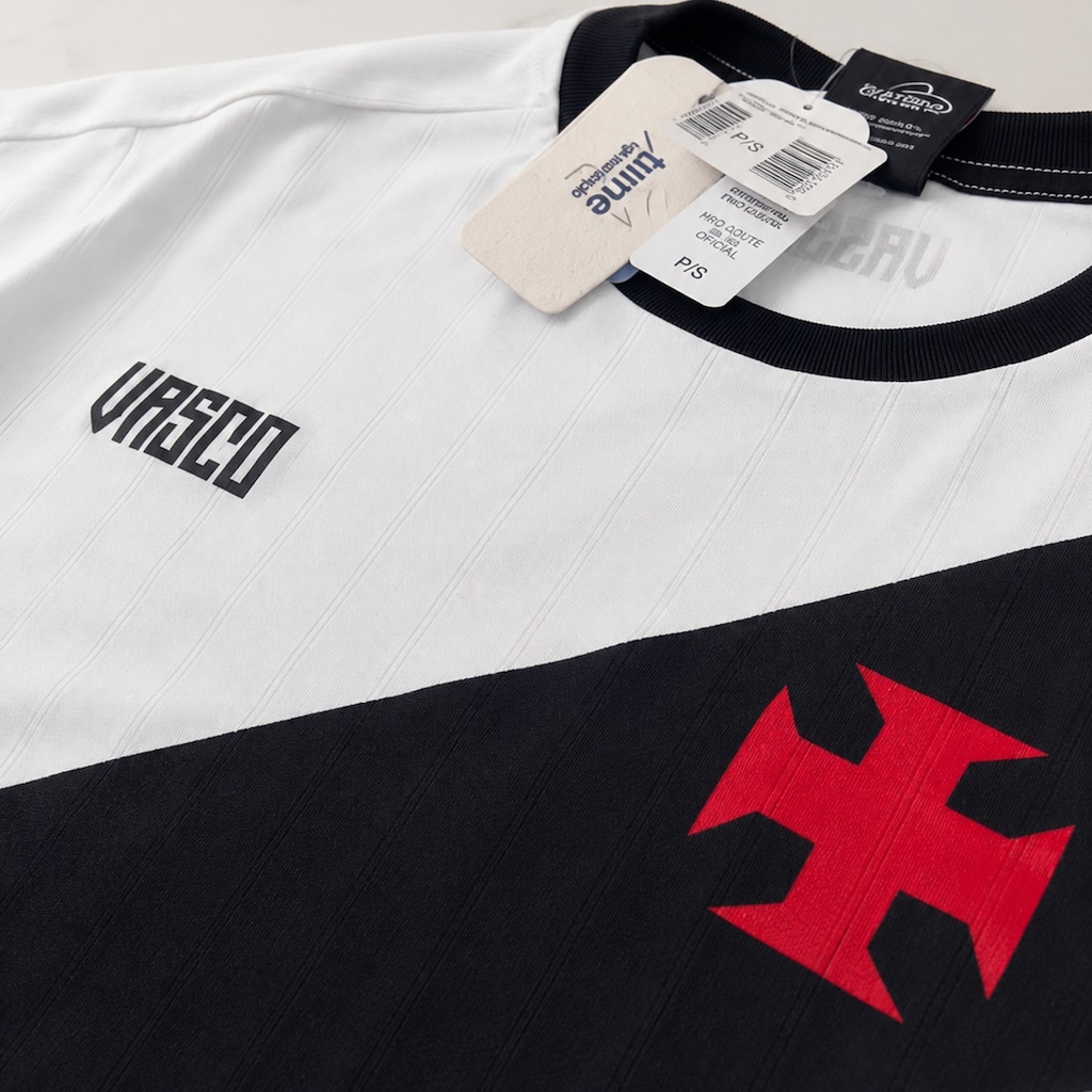 Imagem 3 do produto Cropped do Vasco da Gama Raglan Sprint Braziline - Feminino