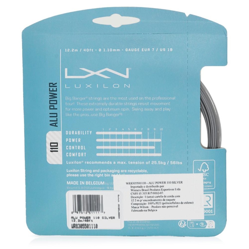Imagem 2 do produto Corda Luxilon Alu Power 1.10mm