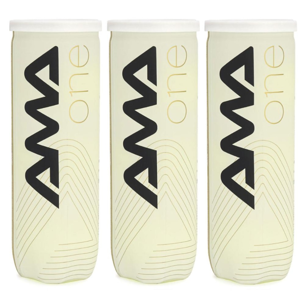 Bola de Tênis Ama Sport One - Pack com 03 Tubos