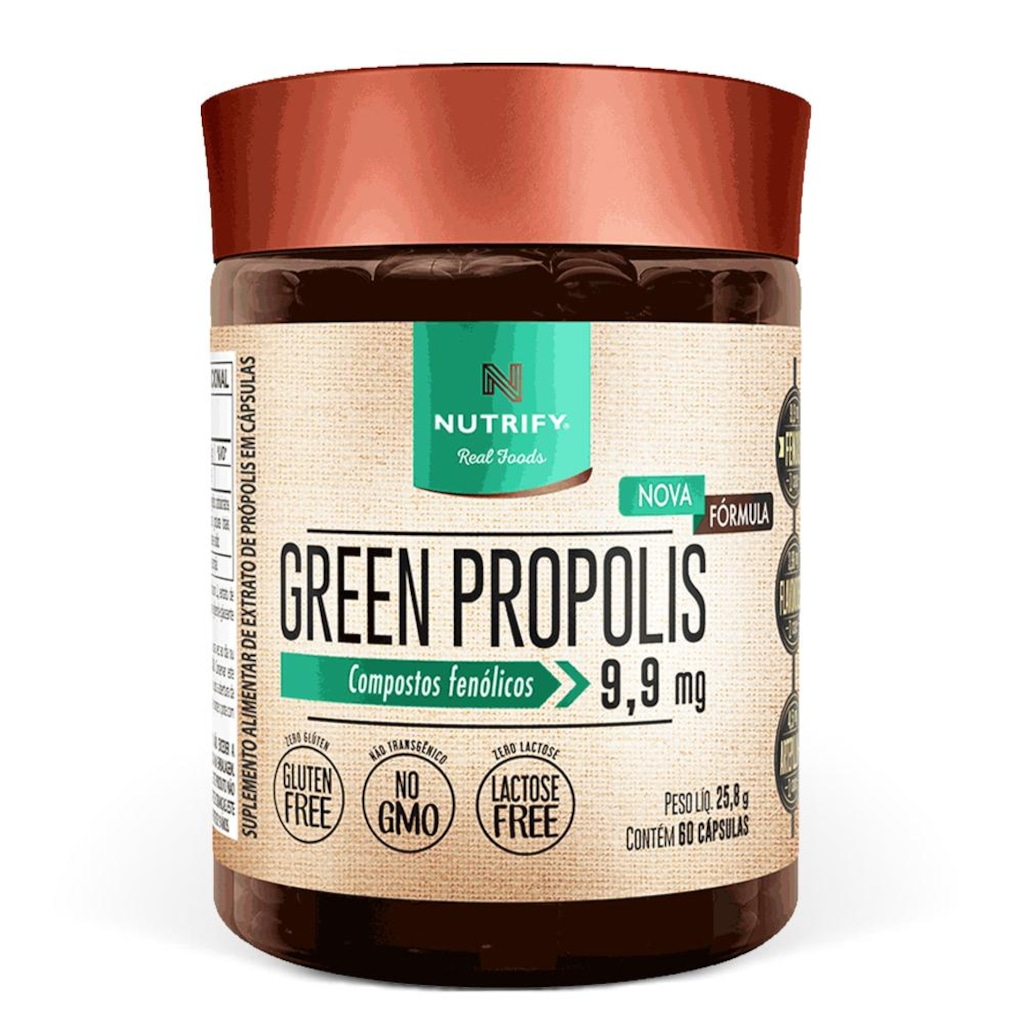 Nutrify Green Propolis 60 cápsulas