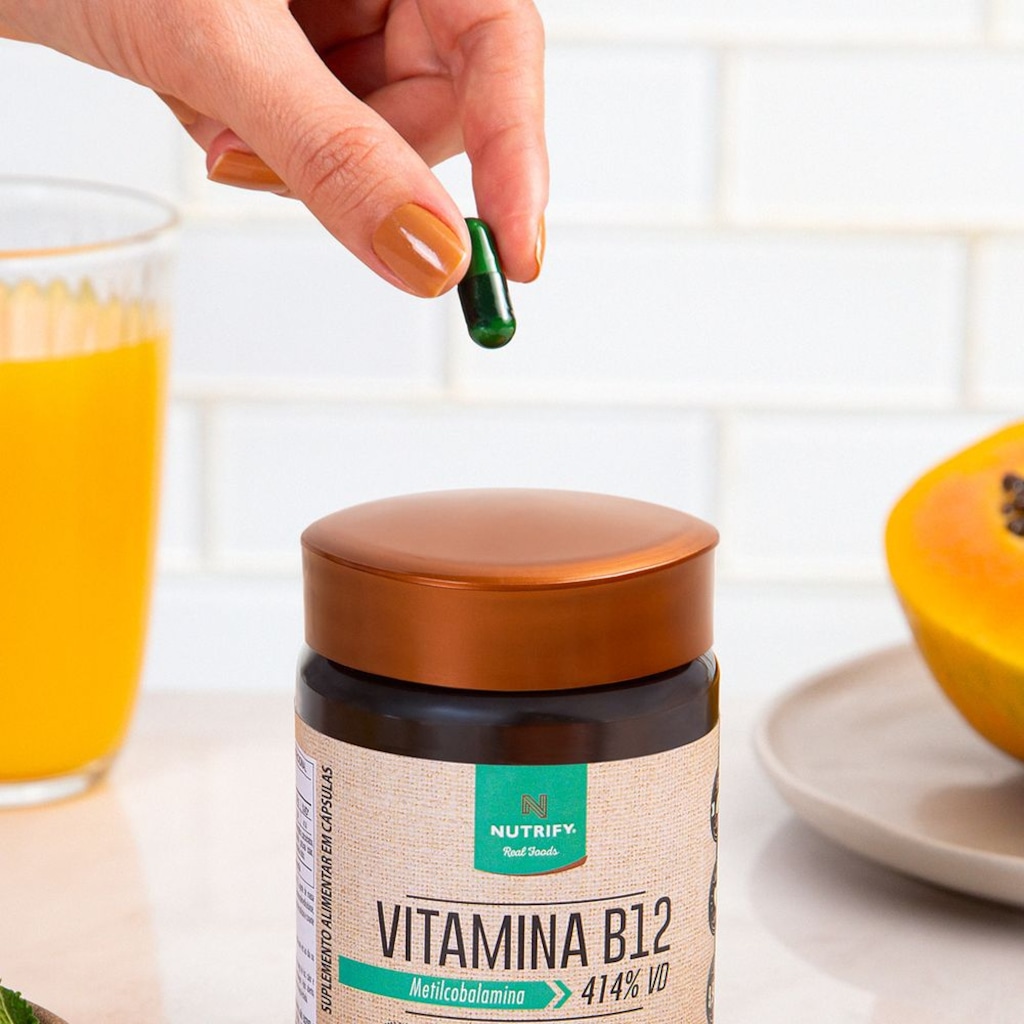 Imagem 4 do produto Nutrify Vitamina B12 60 Cápsulas