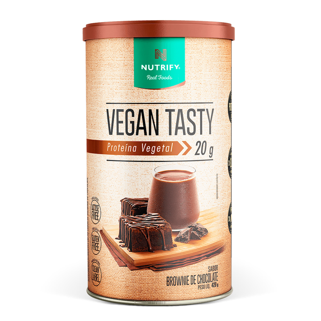 Nutrify Vegan Tasty Proteína Vegetal em Pó - 420g