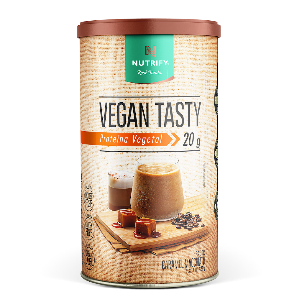 Nutrify Vegan Tasty Proteína Vegetal em Pó - 420g