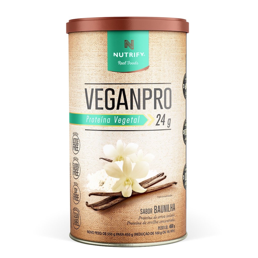 Nutrify Proteína Vegetal VeganPro 450g