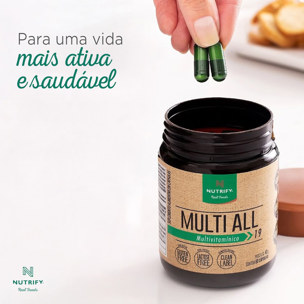 Imagem 3 do produto Multivitamínico Multi All Nutrify