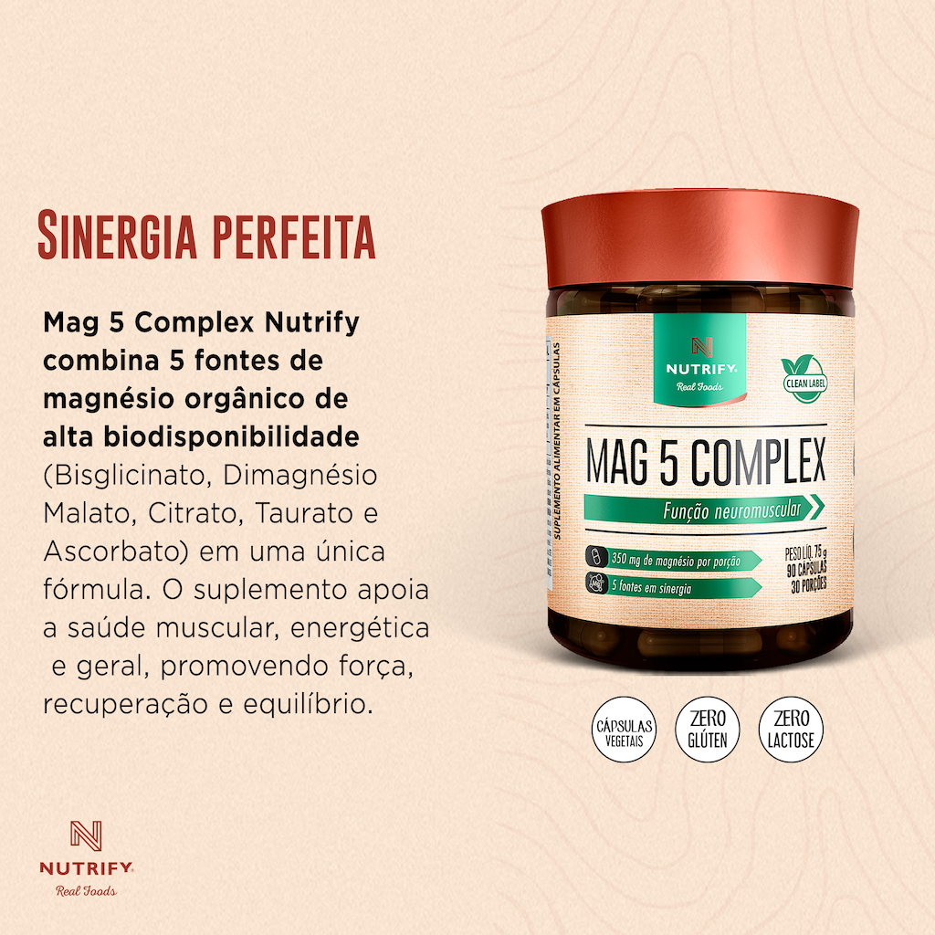 Imagem 5 do produto Mag 5 Complex Nutrify