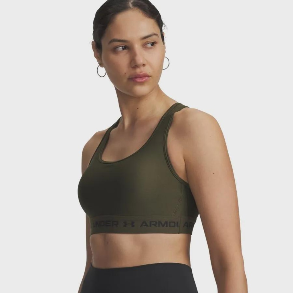 Top Crossback Mid Bra   Under Armour - Feminina